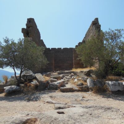 Another view of the Temple of Athena
