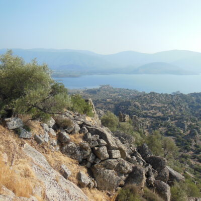Looking down from the citadel