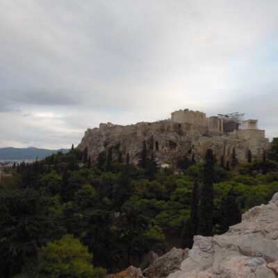 The Acropolis, as seen from the Areopagus