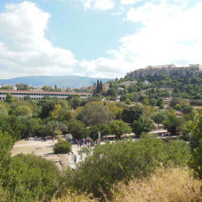 The Acropolis, as seen from the Agora